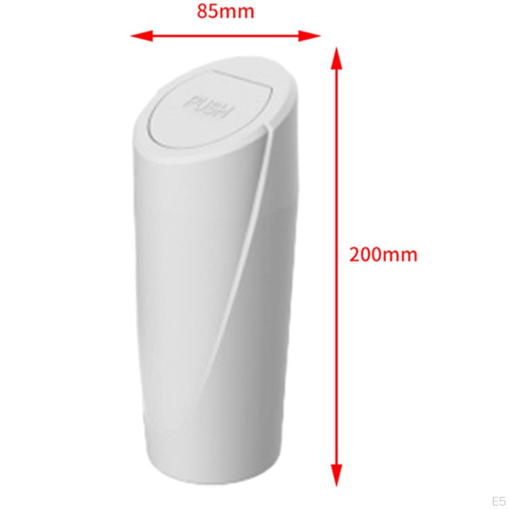 Car Garbage Holder Vehicle Storage Organizer Compact Trash Bin for Home and Auto