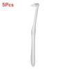 Manual Orthodontic Toothbrush With Soft Bristles For Whole Family Dental Cleaning