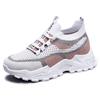 Shoes Women's Fashion Single Shoes Autumn New Casual Shoes Soft Sole Lightweight Dad Shoes Women's Shoes Flying Woven Breathable Mesh Shoes