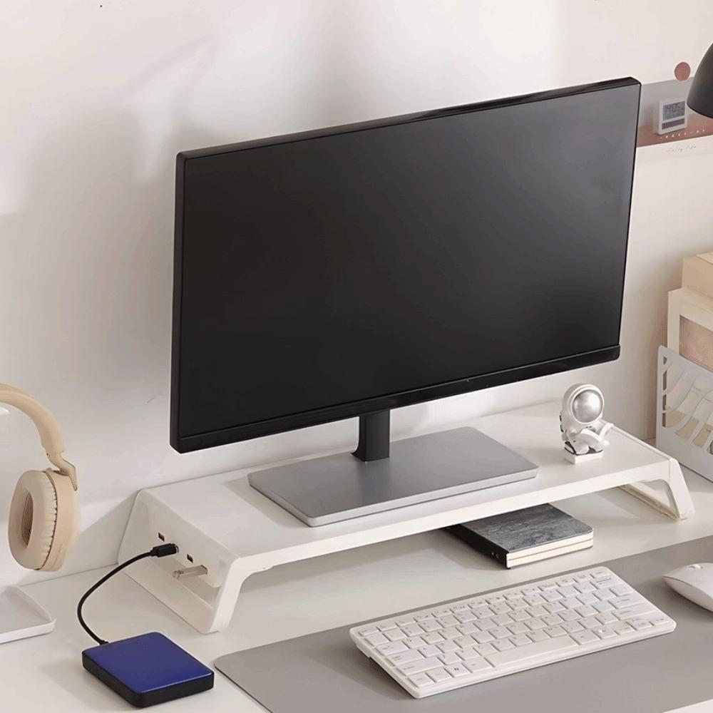 Thick Computer Monitor Stand Pressure-Resistant Laptop Elevated Stand Home Office