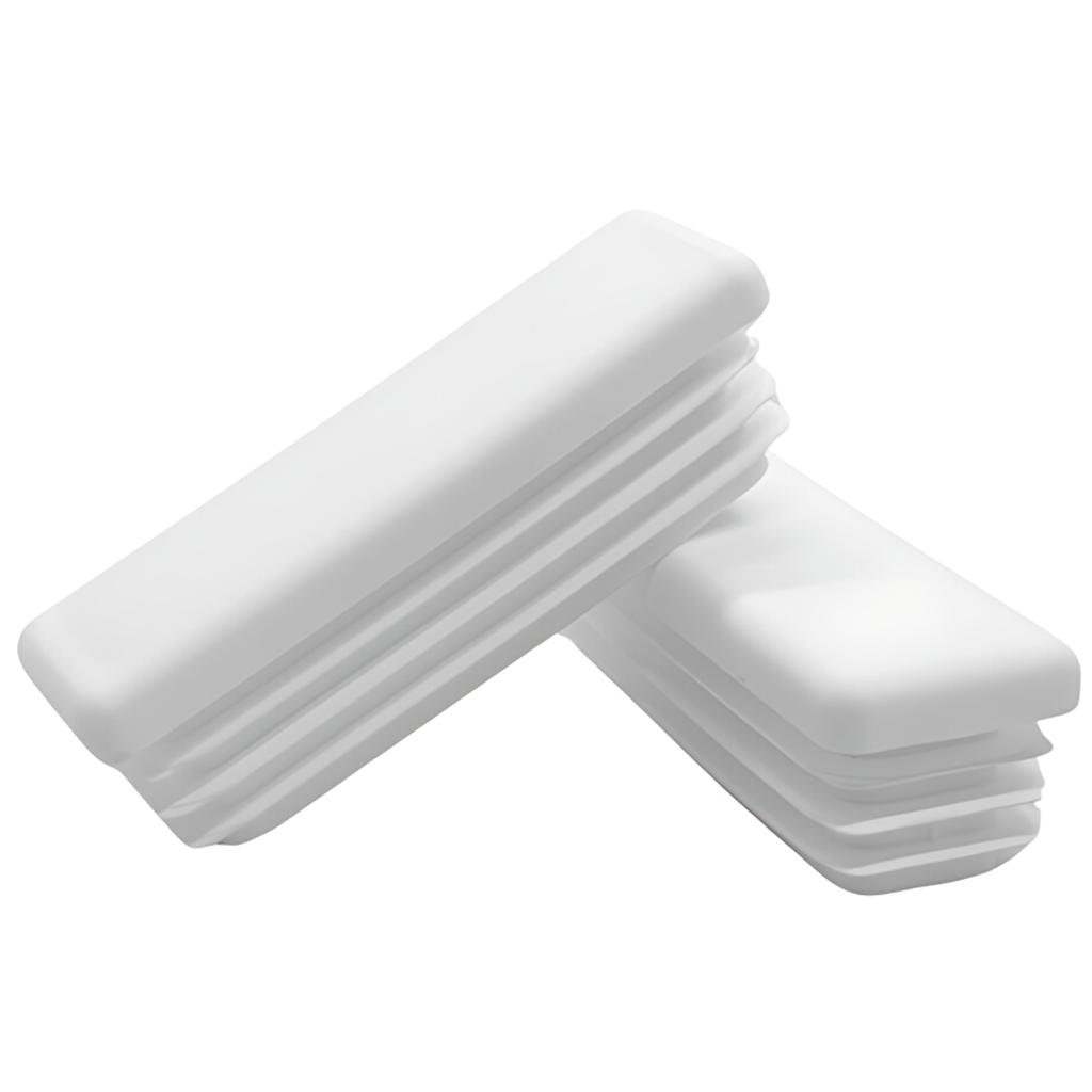 Internal Cap for Profile, Post, Roof 60x20, 20 PCS, WHITE