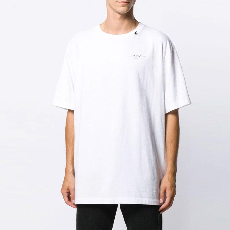 Off-White Arrow Short Sleeve Ordinary Version White Men's OMAA038F191850110110