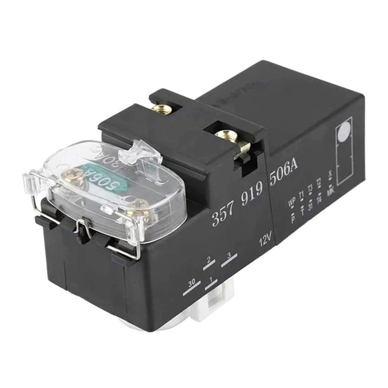 Ac29-Relay 357919506A 3A0919506 Forvolkswagen Golf Jetta Passat Cooling Fan Relay Control Unit Module