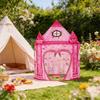 Benebomo Kids' Foldable Play Tent, Perfect for Kids' Rooms, Indoor Playhouse, Princess Castle, Toy Storage, and Secret Base for Girls, Includes