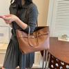 Women Fashion Large Capacity Single Shoulder Underarm Commuter Daily Tote Handbag