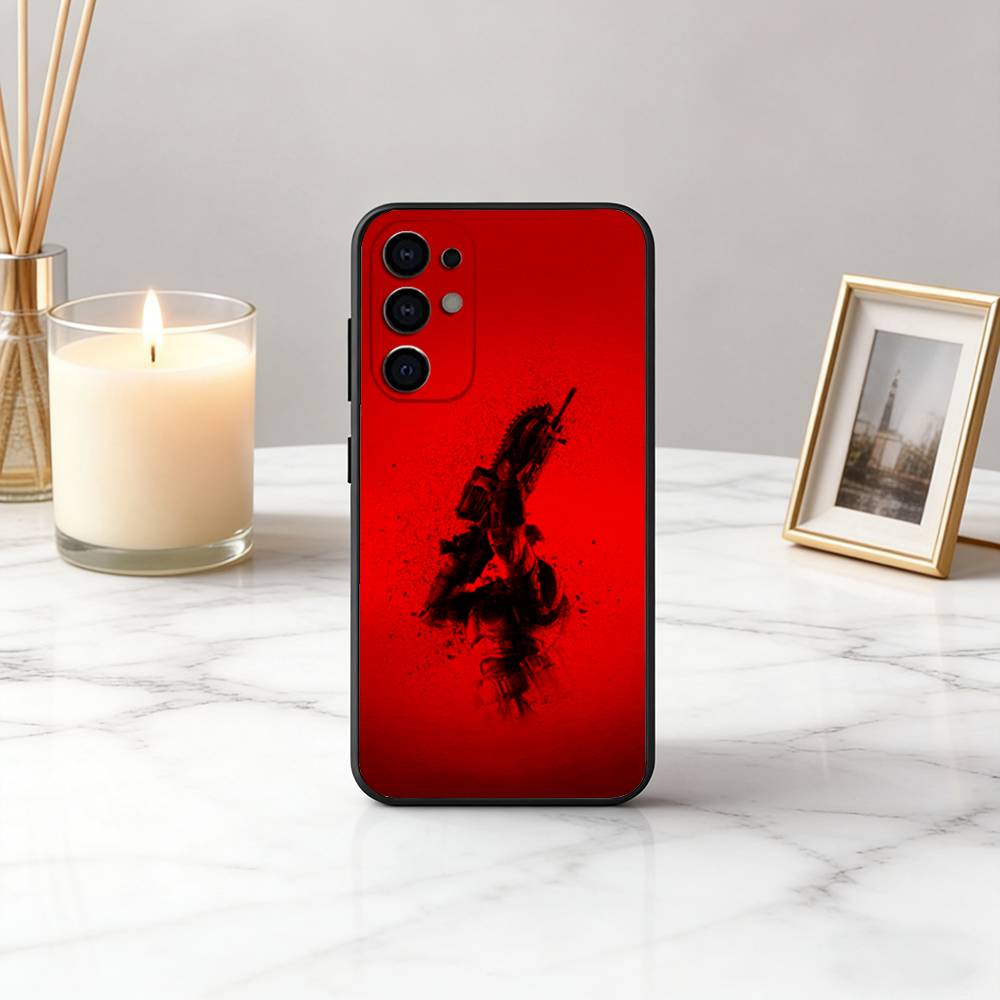 Game G-Gears Of W-War-es Phone Case For Samsung S25,S24,S21,S22,S23,S30,Ultra,S20,Plus,Fe,Soft Silicone Black Cover