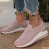 Fashion Women's Thick soled Sneakers Spring Summer New Style Diamond Inlaid Fashion Round Head Casual Comfortable Single Shoe