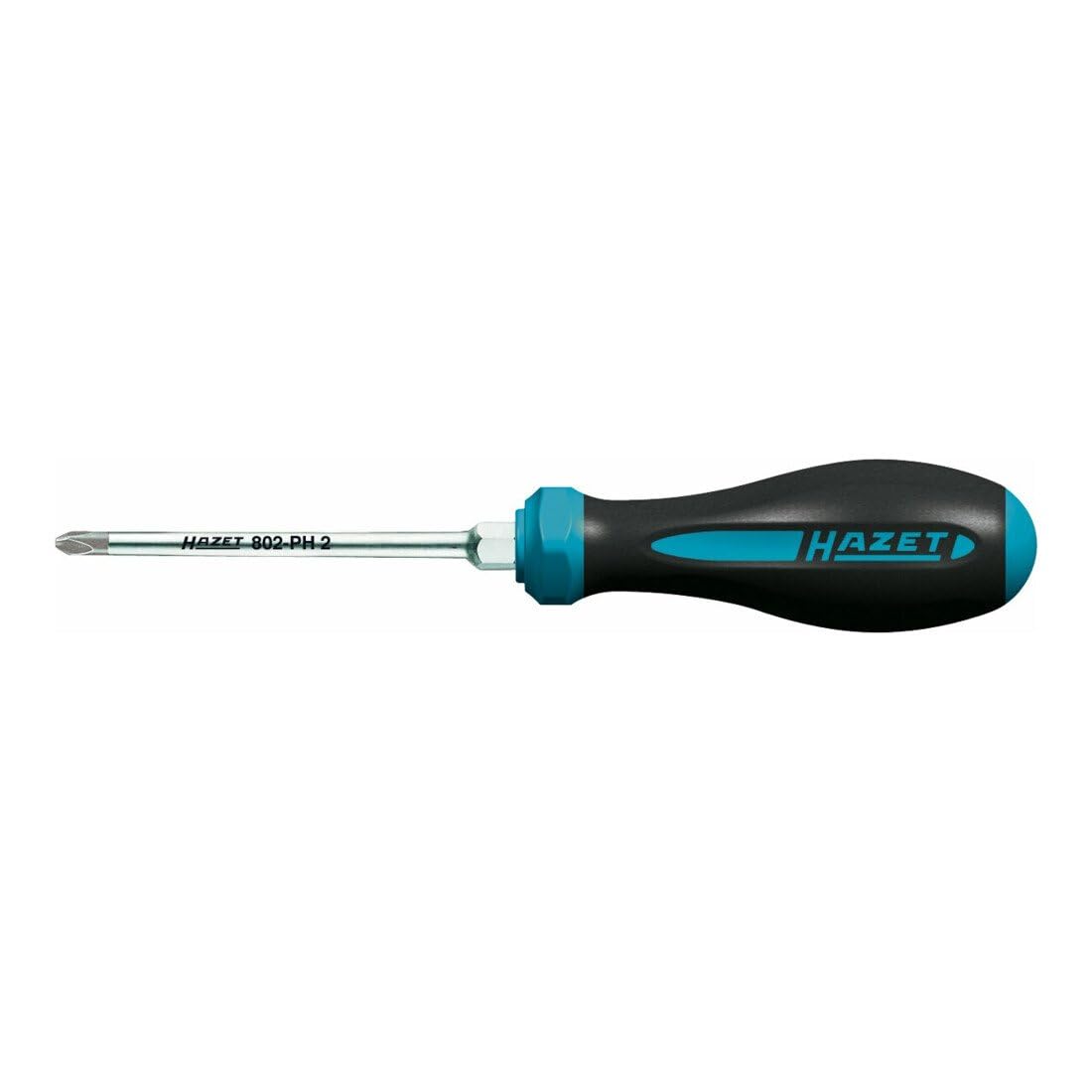 

HAZET HEX Anamic Resin Soft Grip Driver PH2 x 2 x 2cm Japanese Import Black/Blue 21.5 [Regular Product] 802-PH2
