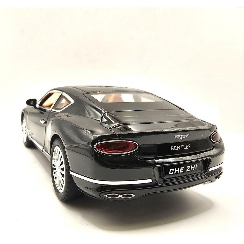 Bentley Continental Coupe 1:24 Die-Cast Model Car, Black