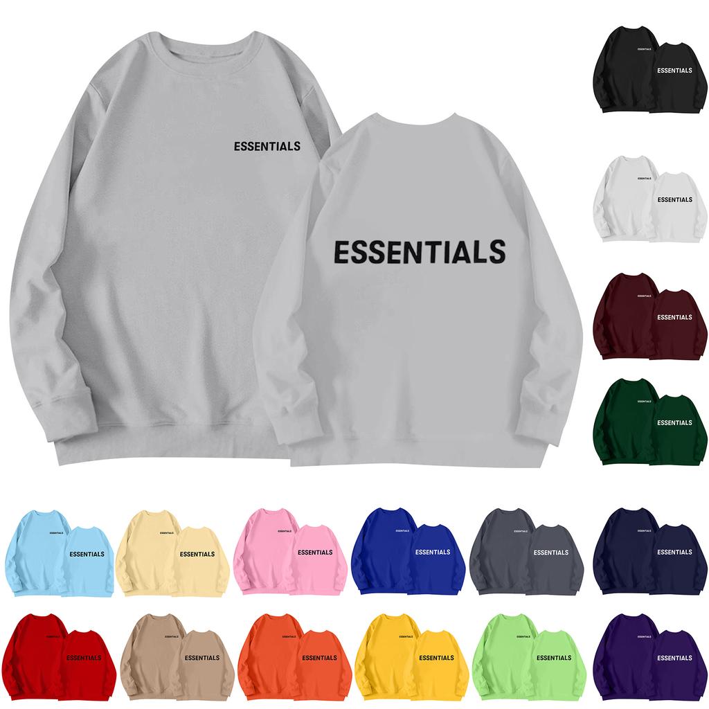 Sudadera con Capucha Casual de Manga Larga Holgada con Estampado Unisex y Cuello Redondo