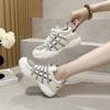 Inner height increase hollow sandals dad shoes women's spring new sports shoes casual shoes German training shoes Forrest Gump shoes