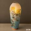 Obchod s buddhistickými oltáři Takita Shoten Mini Bon lucerna Kodama Minogiku Výška 25cm x Průměr ohniště 10cm přírodní bílý washi moderní Bon stolní lucerna