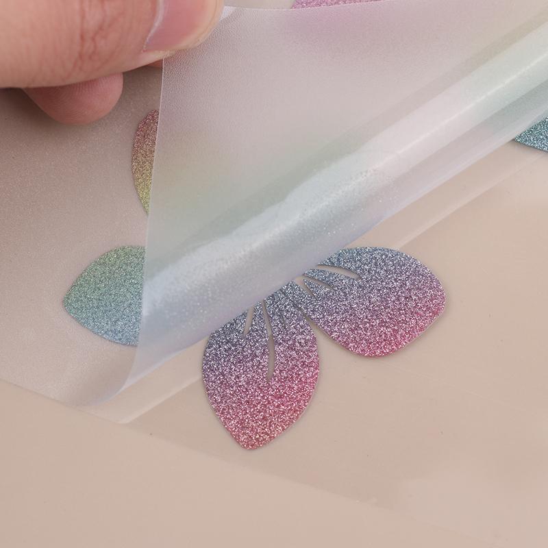Floral Glitter Decorative Car Stickers Waterproof Dly Auto Rear Windshield Fuel Tank Cap Window Motorcycle Vinyl Decals Decor
