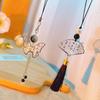 1Pc Chinese Style Anti-lost Phone Lanyard Retro Tassel Pendant Keychain Bag Charms Backpack Hanging Decoration Fashion Jewelry
