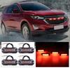 4pcs 3Led Strobe Warning Light Strobe Grille Flashing Lightbar Truck Car Beacon Lamp Traffic Light 12V 24V Car Light