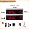 Jundingying 5-inch 6-Digit Dual Display LED Race Timer