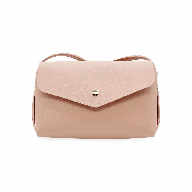

Women s bag new spring fashion simple small square bag shoulder bag envelope messenger bag bag one piece розовый