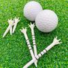 DAIYA GOLF Tomahawk Tee Line Short tees White & (6 total) TE-513