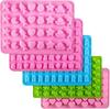 1pcs Fruits  Dinosaurs  Gummy Bears Shapes Candy Mini Silicone Mould  Soft Jelly Moulds  Candy Baking Moulds Non-Stick Food Mou