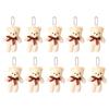 10pcs/set Cartoon Bear Plush Keychains Toys Plush Doll Mini Bear Plush Toy  Girlfriends