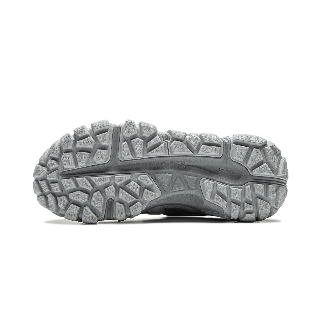 Li Ning Sand Dune Cushioning Slip Resistant Abrasion Resistant Breathable Height Increasing Low top Casual Shoes Men's AGCU379-2