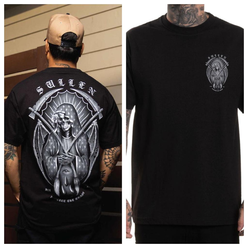 DE LA MUERTE MEX Tattoo Art Style Sommer Freizeit T-Shirt Unisex und Damen Luxusmarke Oberteil