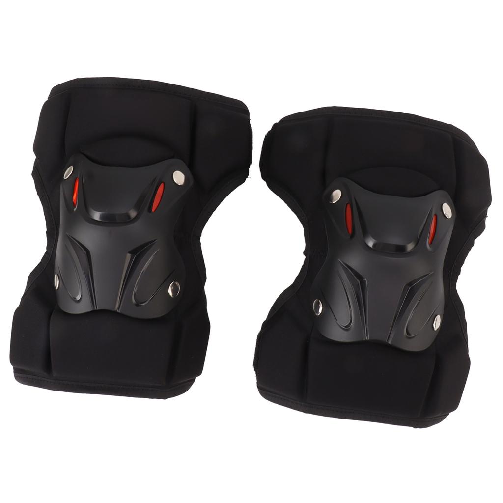 Adult Knee Elbow Pads Set Thigh Support Stabilization for Motorcycle Skateboarding Skiing Protective Hard Shell