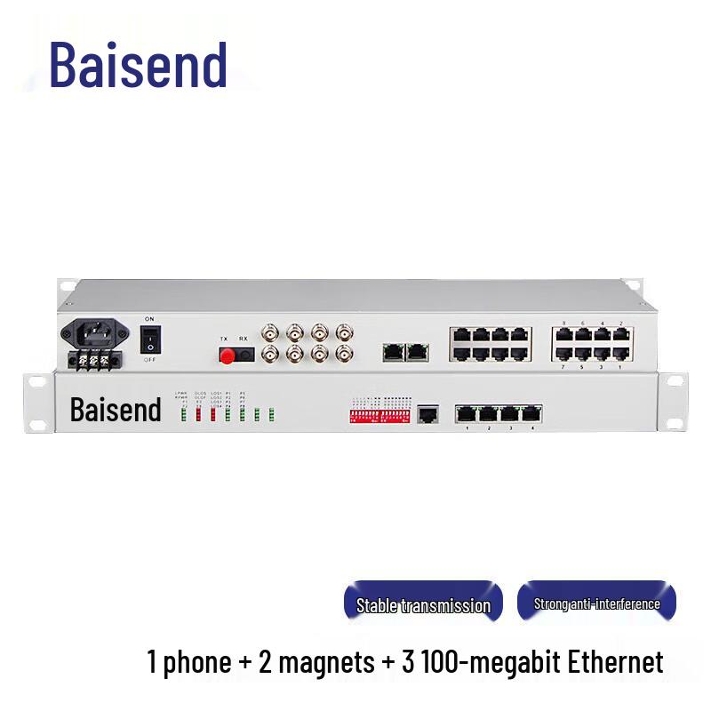 Baisende Integrated Services Fiber Optic Transceiver