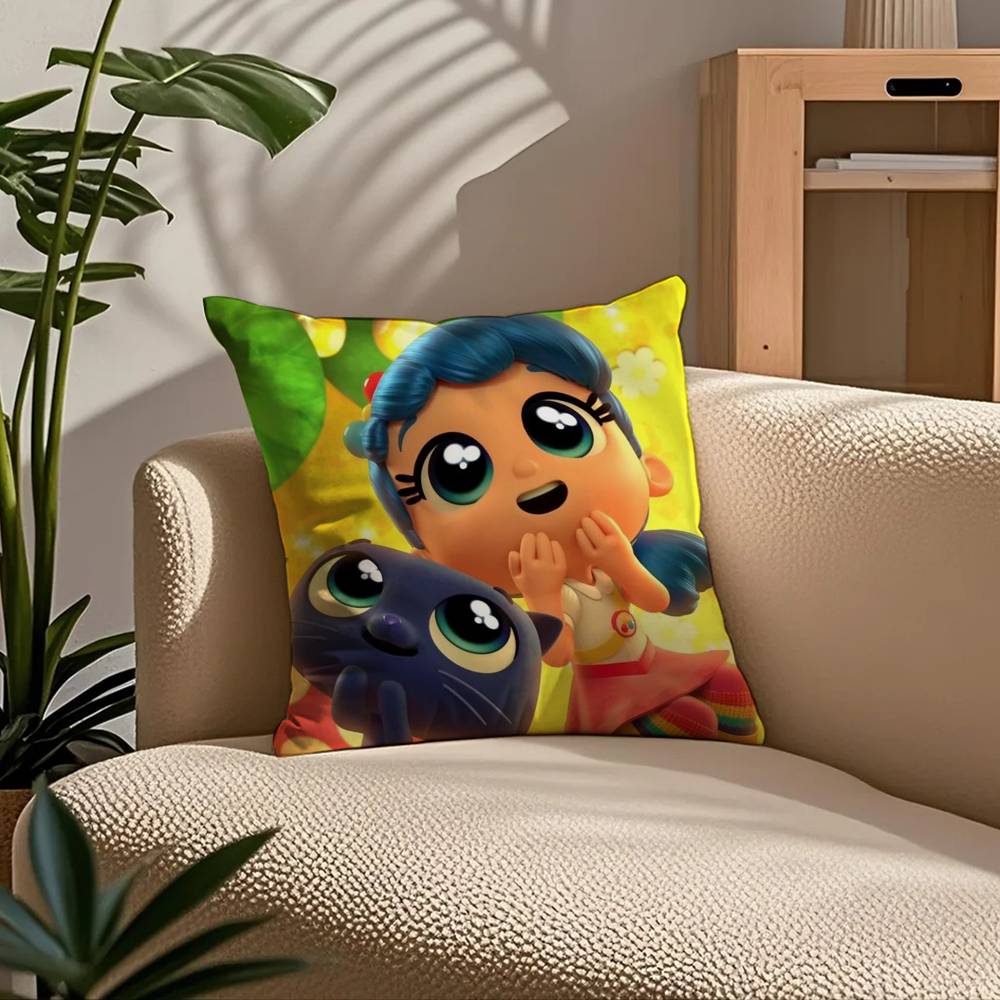 True R-Rainbow-W K-Kingdom Pillow Case Comfort Sofa Bed Silky elegant Invisible zipper Custom Decorative cushion cover