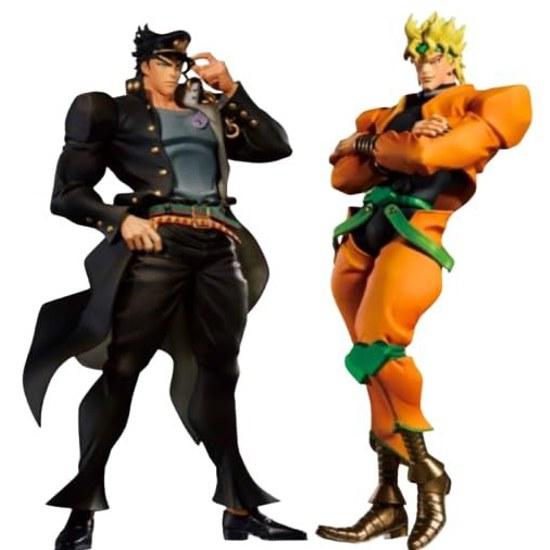 JoJos Bizarre Adventure Stardust Crusaders Mometria Figure Jotaro Kujo Dio Approximately 22 cm 2-piece set