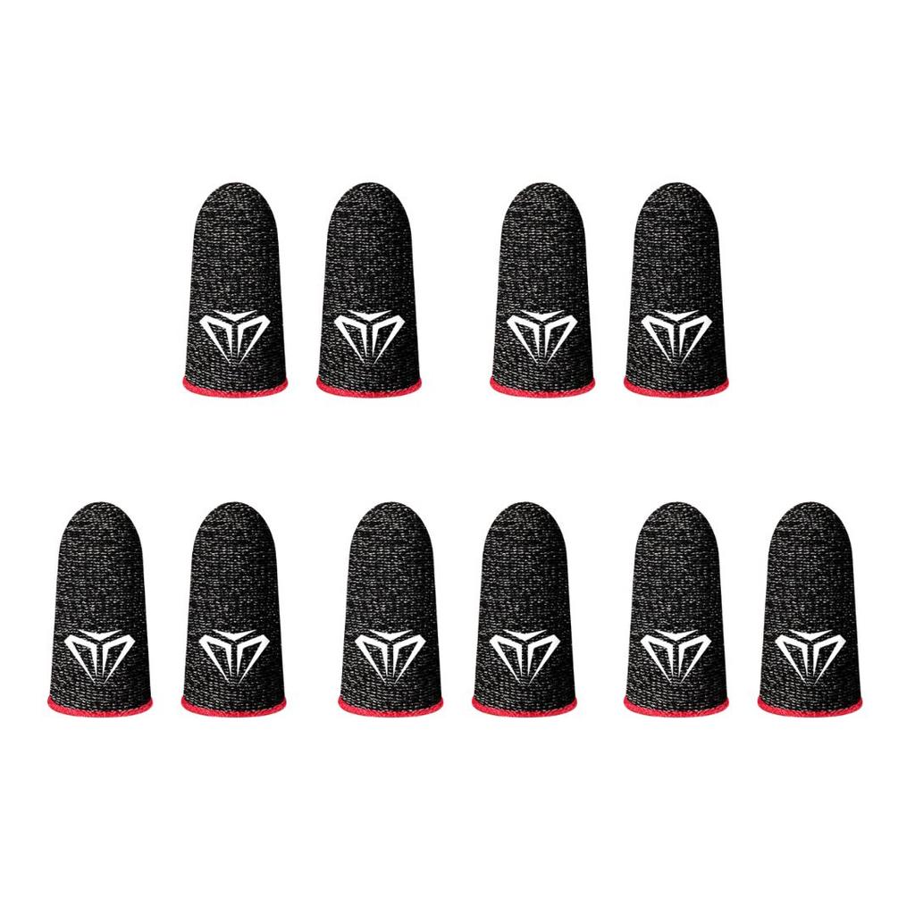 5 Pairs Gaming Finger Covers for Touchscreen Breathable & Sweatproof Anti-Slip Design Mobile Game Accessories
