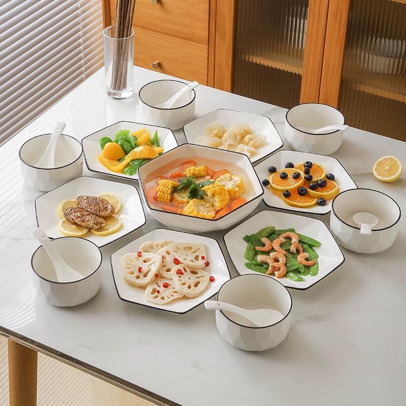 Nordic Style Ceramic Dinnerware Set