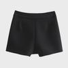 2023 Autumn European & American Women's Asymmetrical Three-Color Casual Skirt Pants