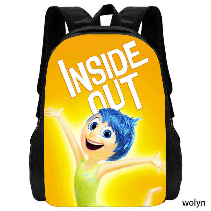 Inside Out 2 Anime Backpack For School And Travel With Storage Compartments
