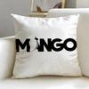 Classic Fashion Brand Mango Cushion Cover Soft  EasyWash Pillow Case  Versatile for Couch Bed Travel and Office