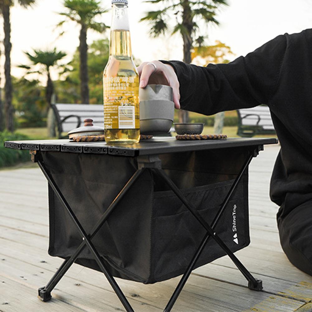 Outdoor Camping Folding Storage Bag Large Space 600D Oxford Cloth Carry Case Table Accessories Waterproof for Small Beach Table