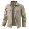 Men Outdoor Thin Breathable Comfortable Cargo Shirts Male Multi Pockets Tooling Shirts Spring Male Mountaineering Shirts