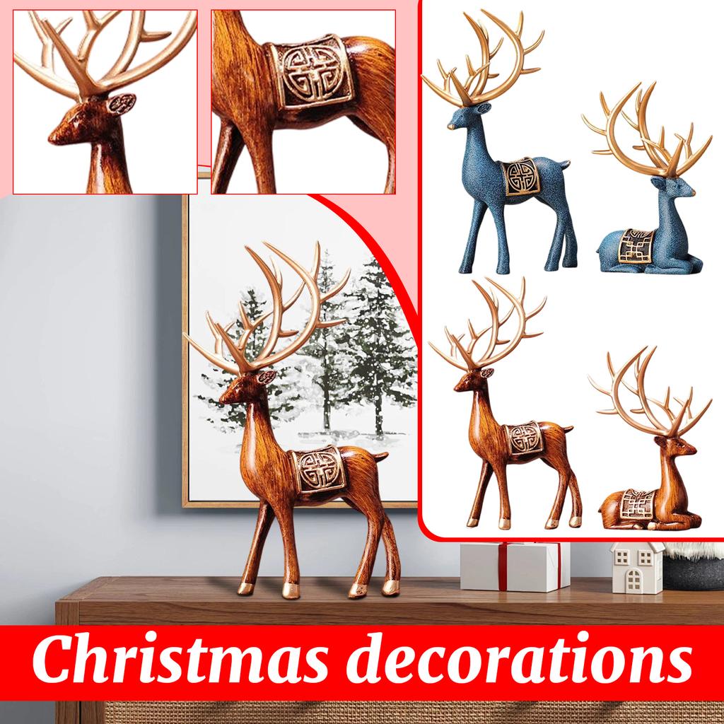 Christmas Deer Decoration Ornaments Craft Gifts