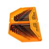 30PCS Hex Key Set Chrome Vanadium Steel Hex Key L Shape Wrench SAE and Metric Wrench for Bike Furniture Repair Yellow