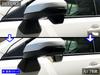 BRIGHTZ WR-V DG5 Super Mirror Stainless Steel Plated Door Mirror Underpanel [MIR-ETC-097] WRV DG