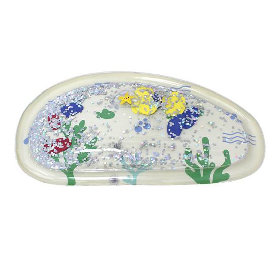 Inflatable Baby Water Play Mat for Crawling And Sensory Development Infant Crawling Pad A