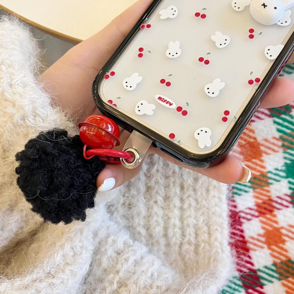 Miffy Transparentes Vollbild iPhone 17 Pro/16 Pro Max/15/14 Schutzhülle