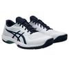 ASICS GAME FF PU Synthetic Leather Cushioning Low top Tennis Shoes Men's Blue White 1041A489-102