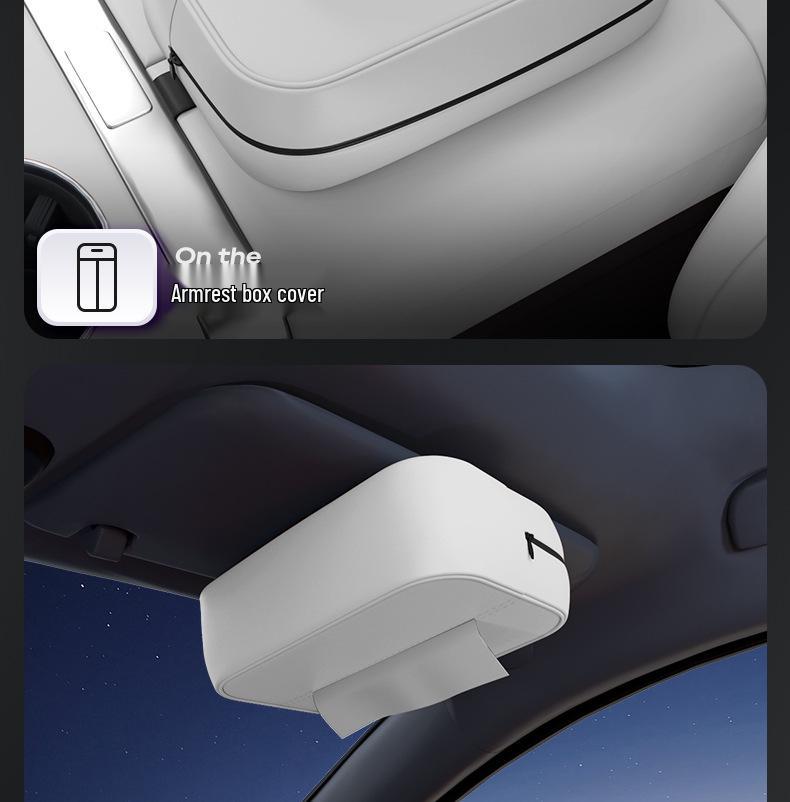 Xiaopeng P7+ Car Tissue Box - Seat Back Hanging Interior Accessory