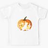 German Shepherd Dog Pumpkin Halloween Kids T-Shirt