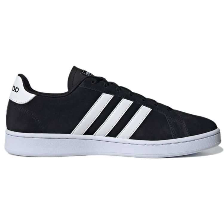 Adidas Neo Grand Court Low Top Sneakers Men Sneakers Carbon-Black H04556