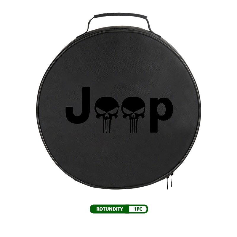 For Jeep Car Charging Cable Storage Bag Sockets Charging Gun Organizer Accessories Grand Cherokee Patriot Renegade Compass AKN1