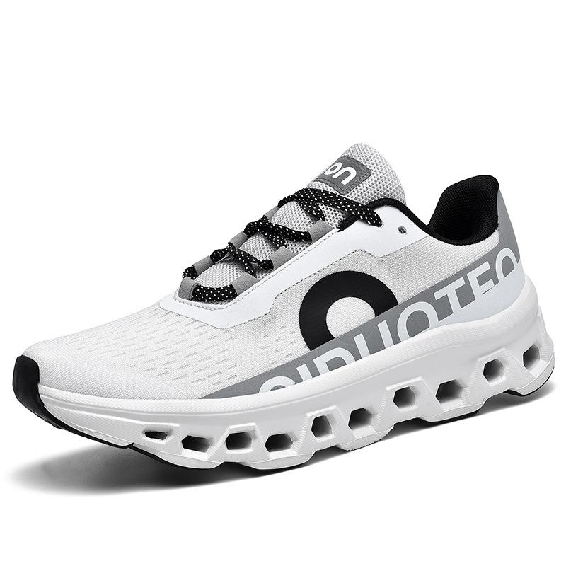 2025 men's trend sports shoes monster shoes lightweight shock absorption long distance fitness running shoes breathable