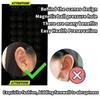 20 Patches Pentagram Ear Acupuncture Auricular Ear Stickers Rhinestone Massage Ear Point Pressure Patch Auriculotherapy