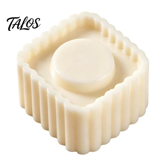 Dual Sided Cookie Press Double-Headed Mooncake Mold, Sunflower Pattern Reusable ABS Hand-Press Detachable Easy Creative Stamp Cleaning Kitchen Gadgets